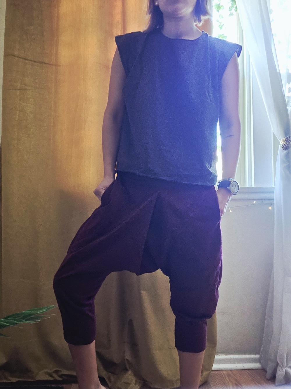 Harem/Dropcrotch Jogger Pants
